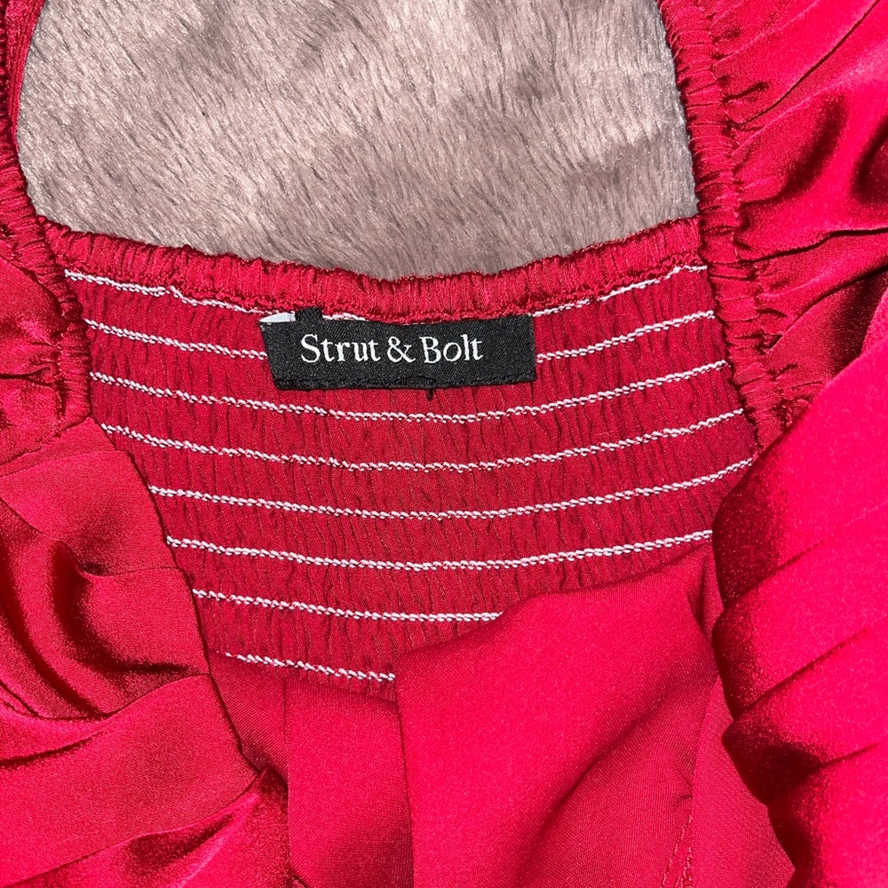 Strut & Bolt Red Dress